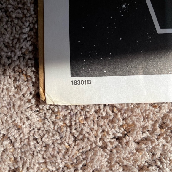 Original 1977 Star Wars coloring poster from Craft Master. - Picture 7 of 8